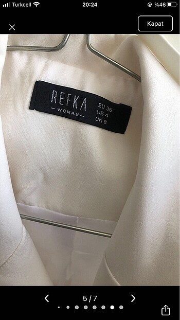 m Beden beyaz Renk Blazer ceket