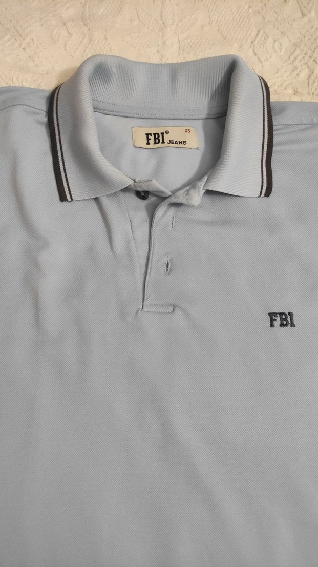 Mavi Erkek Polo Tişört, Kısa Kollu, Rahat Kesim - Görsel 2