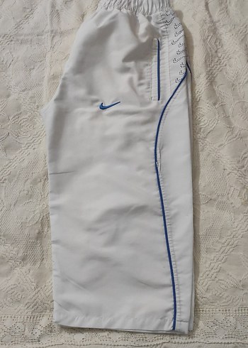 Beyaz Erkek  Rahat Kesim Eşofman Altı kapri - Görsel 3