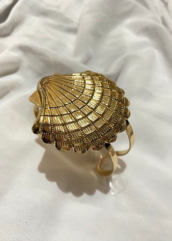 Bohem Deniz Temalı Altın Renk Kelepçe Bilezik - Görsel 3