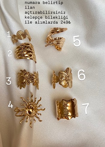 Vintage kelepçe bileklik çeşitleri - Görsel 2