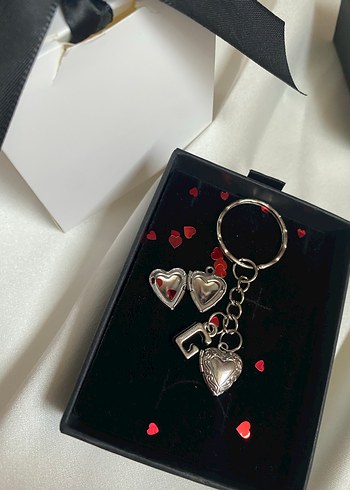 Kişiye özel harfli fotoğraf anahtarlık - Görsel 3