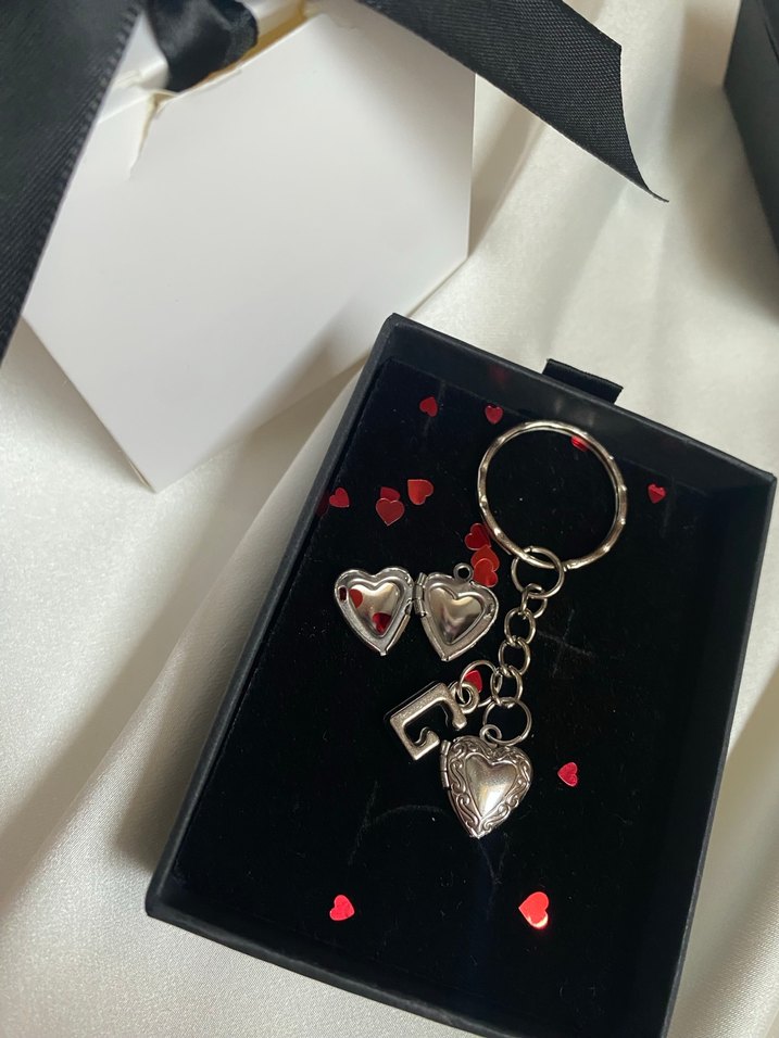 Kişiye özel harfli fotoğraf anahtarlık - Görsel 3