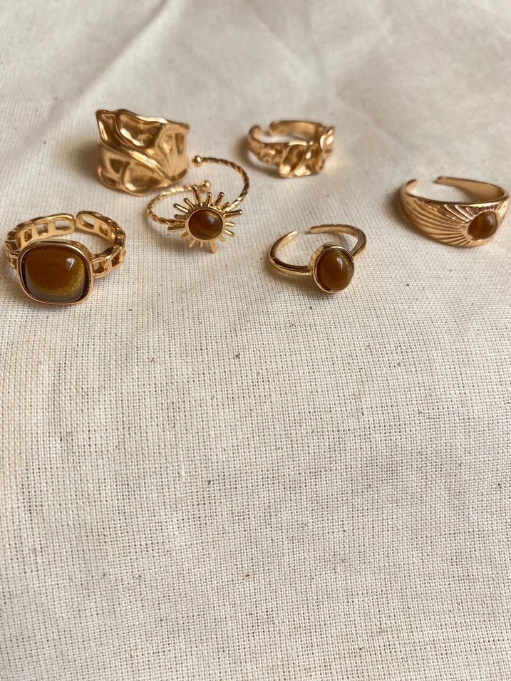 Y2K YÜZÜK SETİ - Görsel 3