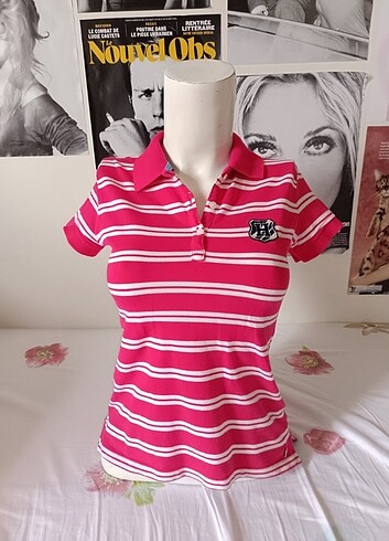 Tommy Hilfiger tommy Hilfiger bluz polo yaka
