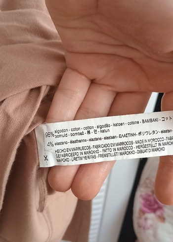 Bej Uzun Kollu Salaş Bluz - Görsel 4