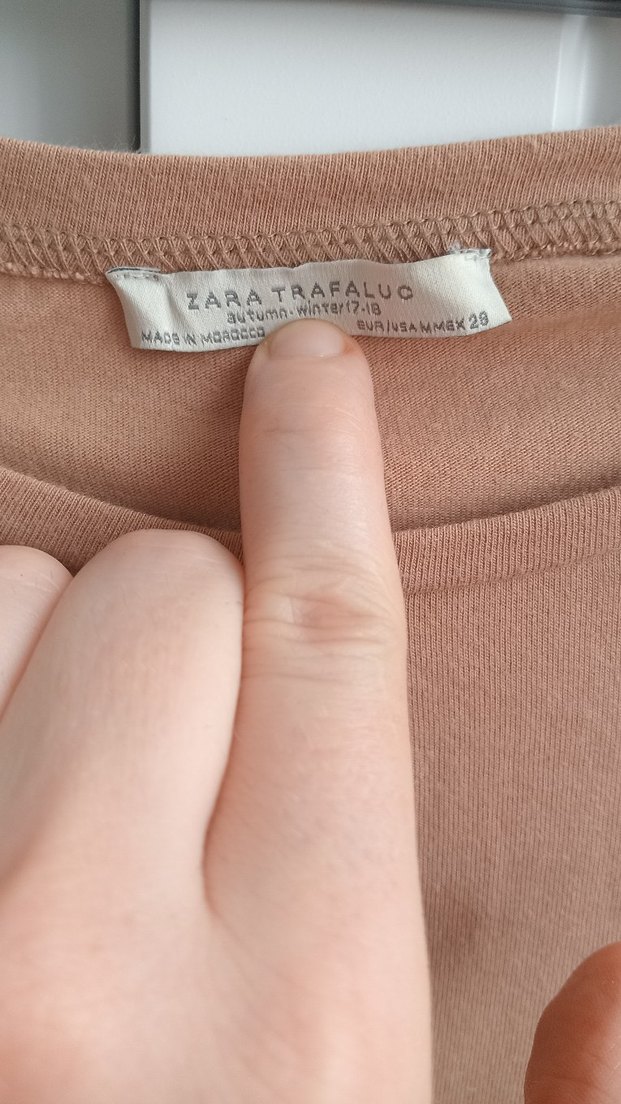 Bej Uzun Kollu Salaş Bluz - Görsel 2