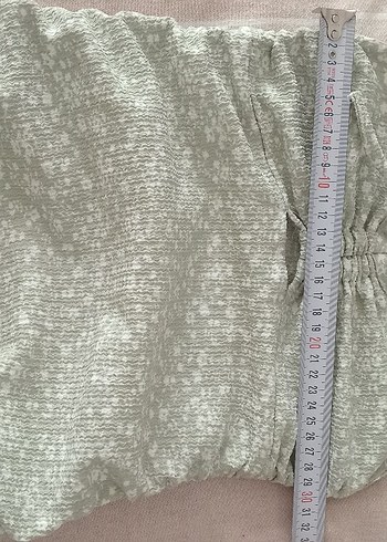 Gri Bohem Uzun Kolsuz Keten Elbise - Görsel 8