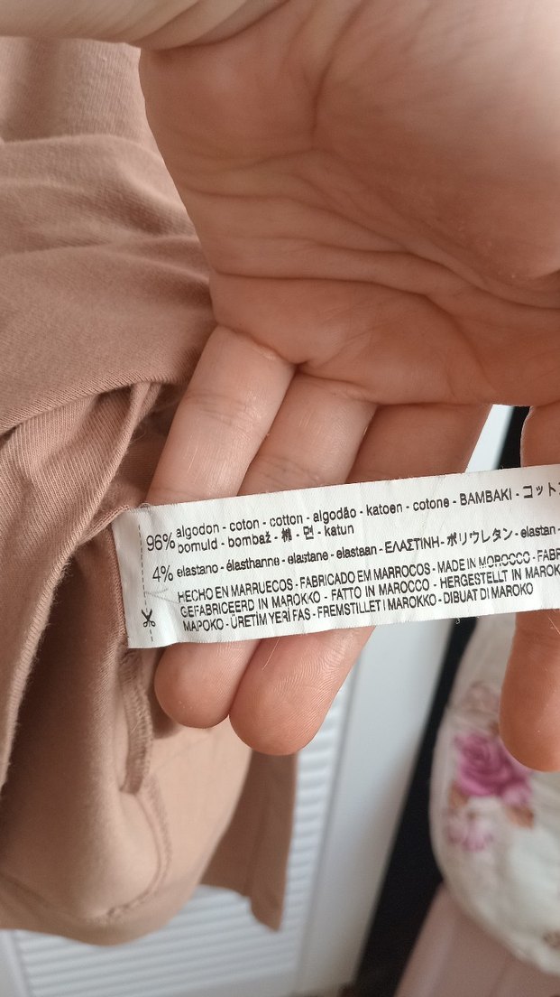 Bej Uzun Kollu Salaş Bluz - Görsel 4