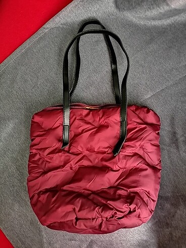Beden Bordo Tote Çanta