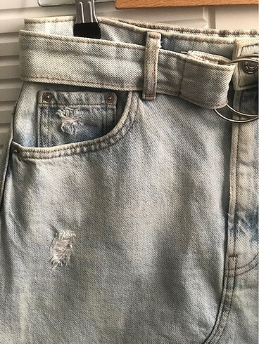 l Beden mavi Renk Bershka i Kot Etek