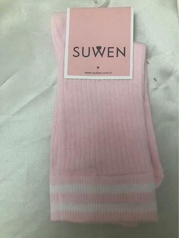 universal Beden pembe Renk Suwen Pembe çorap