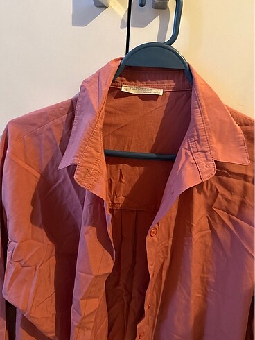 Gül kurusu gömlek - Görsel 2