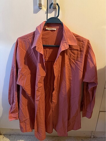 Gül kurusu gömlek - Görsel 3