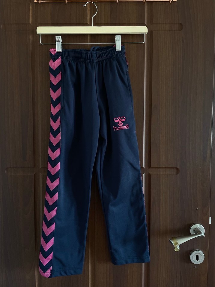 Kız Çocuk Pembe Fermuarlı Eşofman Takımı - Görsel 2