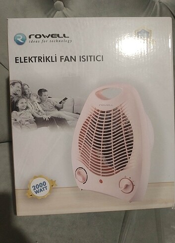 Orjinal kutu ısıtıcı fan 