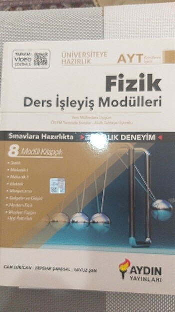 Aydın Yayınları AYT Fizik Ders İşleyiş Föyleri