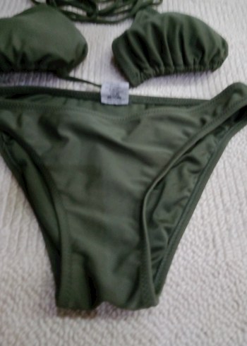 Yeşil Askılı Kadın Bikini - Görsel 5