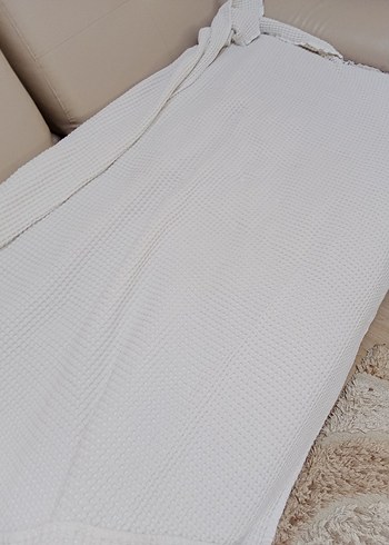 Beyaz Düz Dokulu pike - Görsel 3