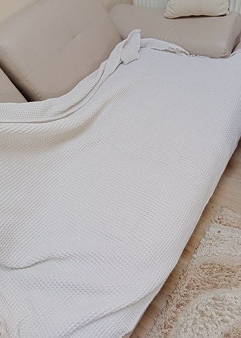 Beyaz Düz Dokulu pike - Görsel 5