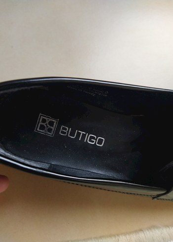 kız erkek Çocuk Siyah Rugan Loafer Ayakkabı - Görsel 3