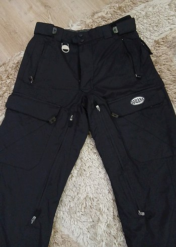 Erkek Siyah Rahat Kesim Kayak Pantolonu - Görsel 2