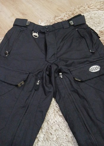 Erkek Siyah Rahat Kesim Kayak Pantolonu - Görsel 3