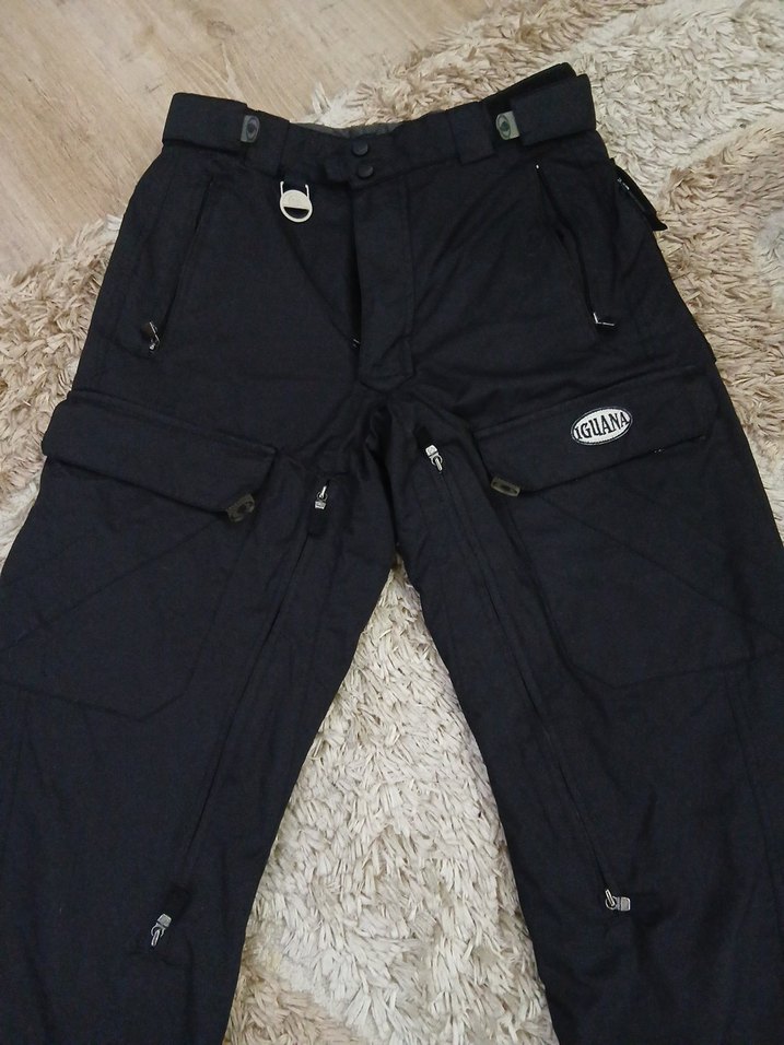 Erkek Siyah Rahat Kesim Kayak Pantolonu - Görsel 2