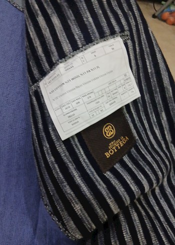 Gri Çizgili Erkek Ceket - Görsel 4