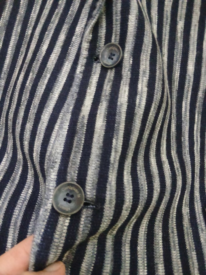 Gri Çizgili Erkek Ceket - Görsel 2