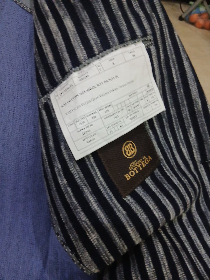 Gri Çizgili Erkek Ceket - Görsel 4