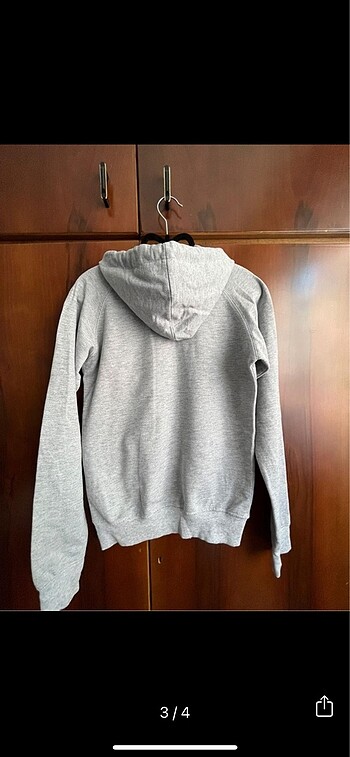s Beden gri Renk Sweatshirt Bayan