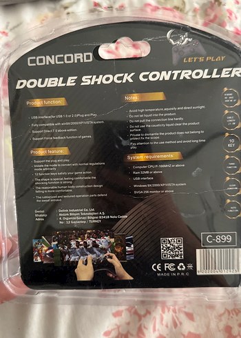 Gri Kablolu Oyun Kumandası - Görsel 5