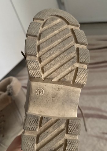 Bej Süet Kürklü çocuk Dolgu Topuk Bot - Görsel 6