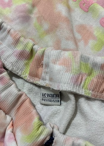 Kız Çocuk Kapüşonlu Batik Desen Sweatshirt - Görsel 7