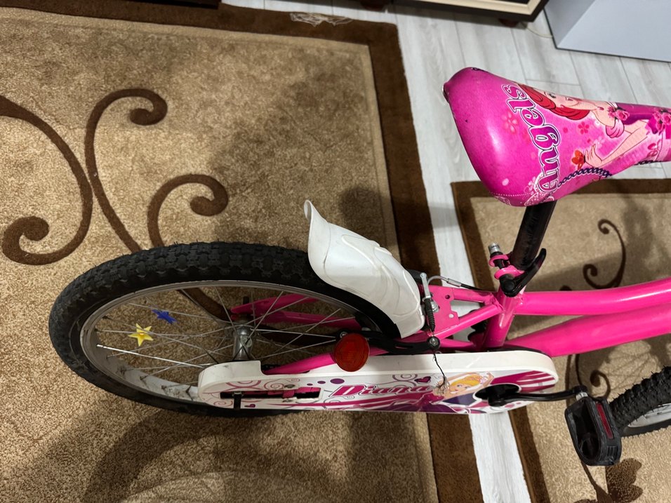 Pembe Çocuk iki Tekerlekli Bisiklet - Görsel 4