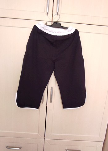 Siyah Mini Spor Şort - Görsel 6