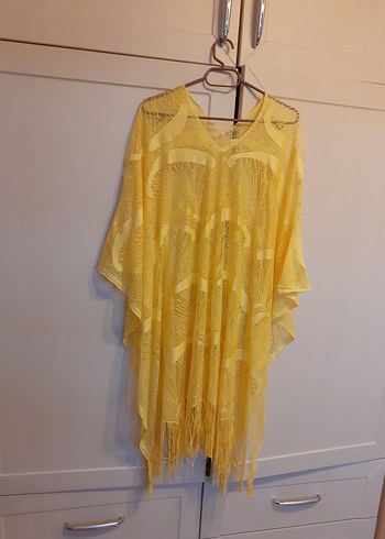 Sarı  Bohem Kadın Pareo - Görsel 2
