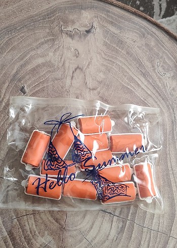 Turuncu Renkli bigudi - Görsel 3