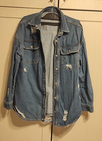 Mavi Jeans Kot ceket gömlek