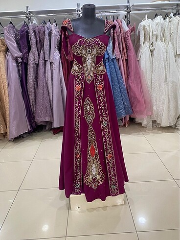 m Beden Açık bindallı kaftan