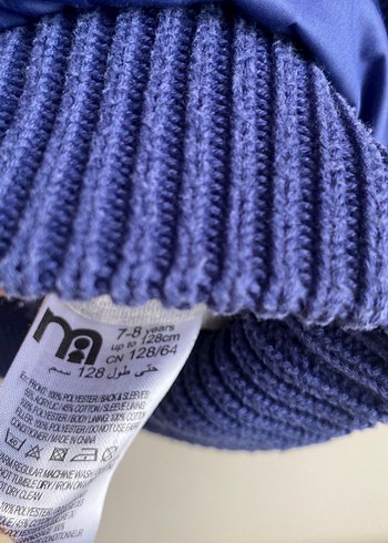 Erkek Çocuk Lacivert Fermuarlı Mont - Görsel 2