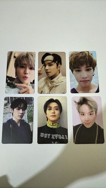 jaemin jungwoo taeil kun jaehyun photocard