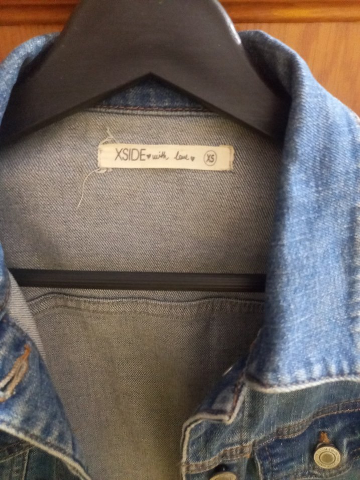 Kısa kot ceket - Görsel 3