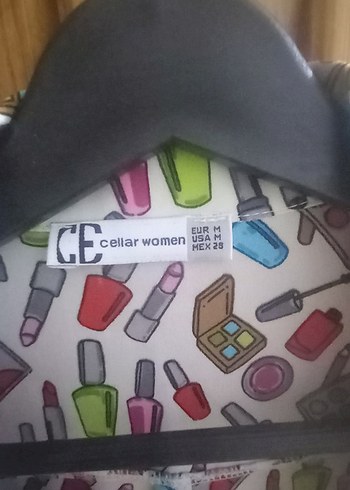 Çok Renkli Desenli Uzun Kollu Kadın Gömlek - Görsel 3