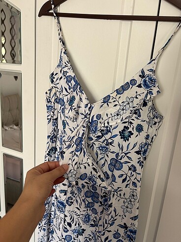 38 Beden H&M bilek boy v yaka tulum