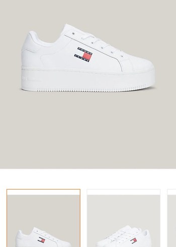 Tommy Hilfiger Beyaz Kadın Platform Sneaker