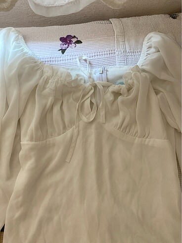 Trendyol & Milla Beyaz mini elbise