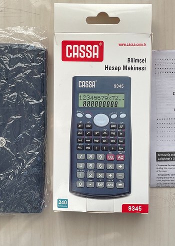 Cassa 9345 Bilimsel Hesap Makinesi - Görsel 4