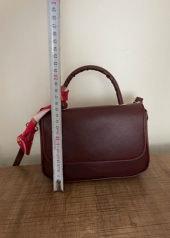 Bordo Çanta - Görsel 5